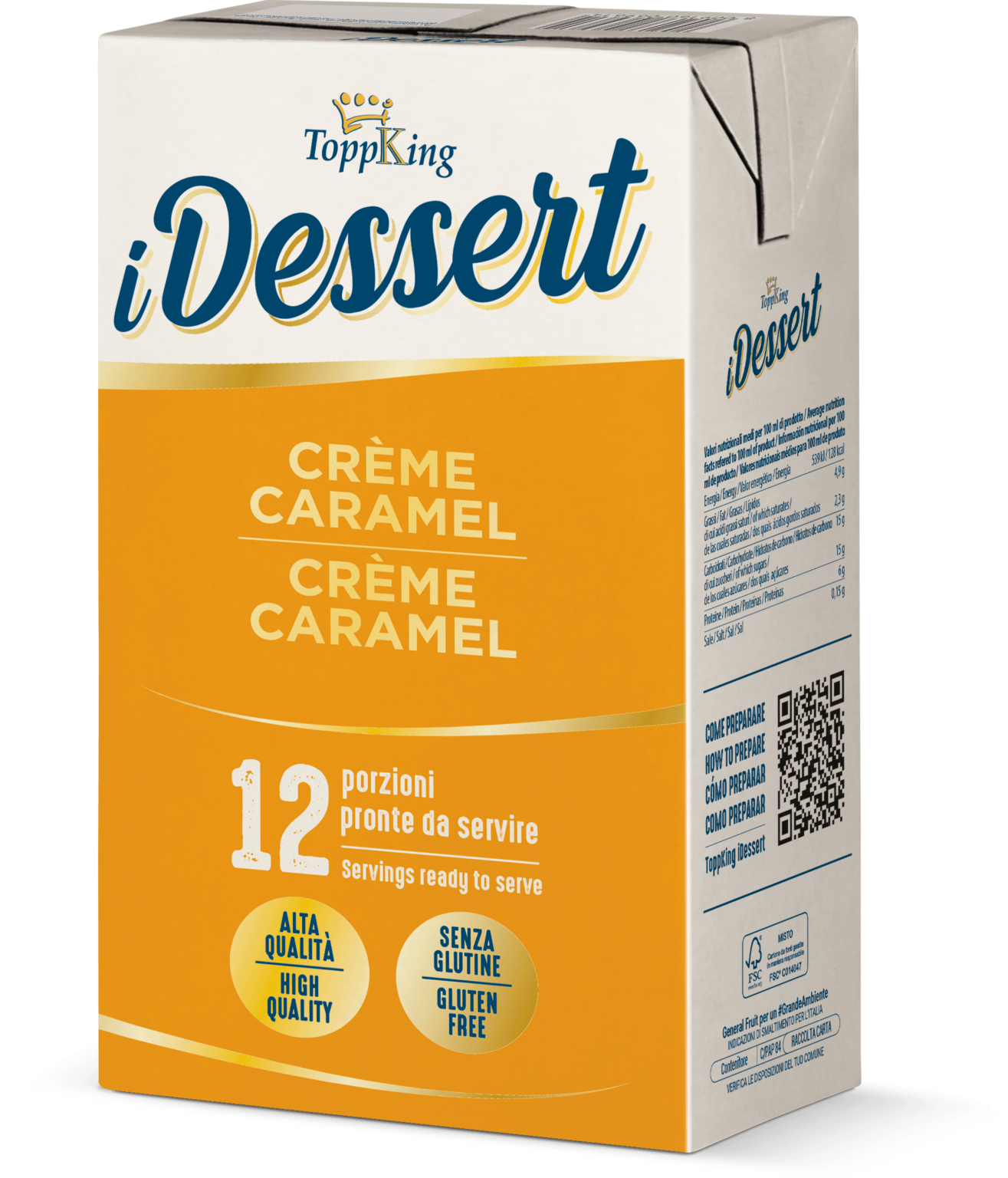 Crème Caramel ToppKing Dolci da Ristorante